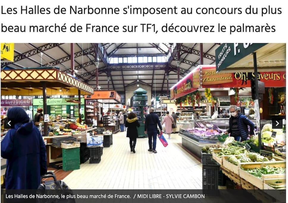 Narbonne : Super Appartement De Qualite 외부 사진